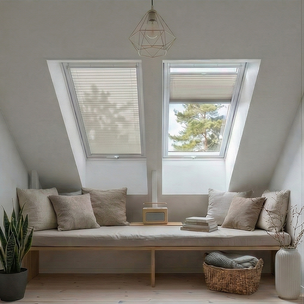 Dachfenster-Plissee Fanö
