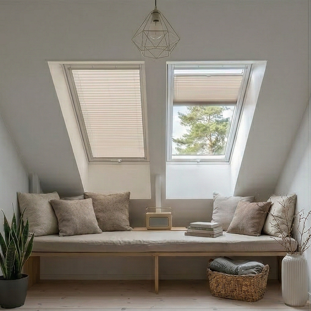 Dachfenster-Plissee Gent