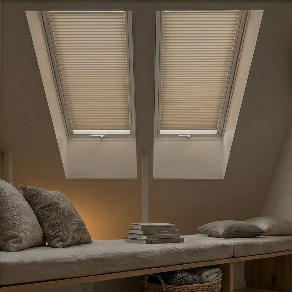 Dachfenster-Plissee Gent