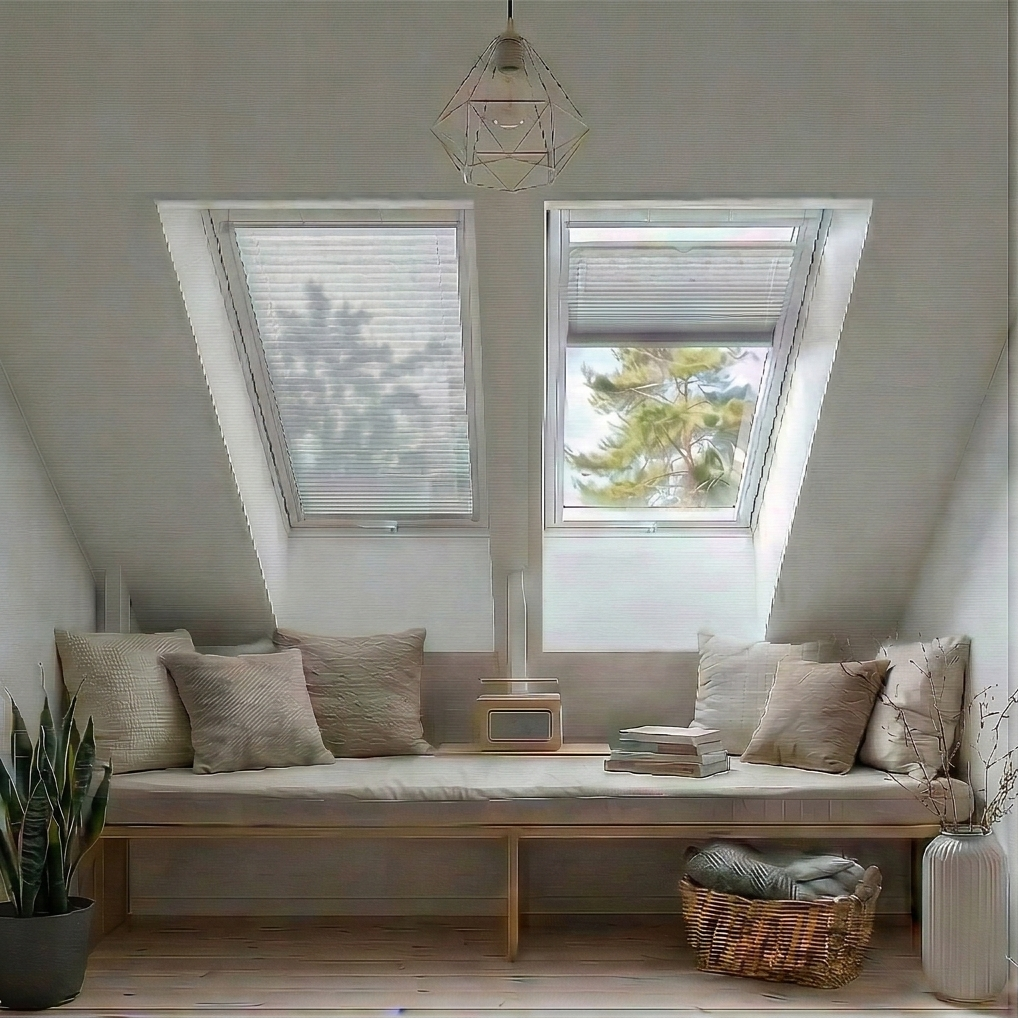 Dachfenster-Verdunkelungsplissee Nairobi