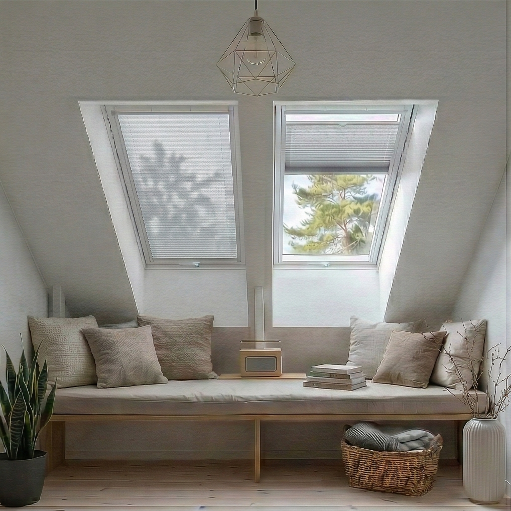 Dachfenster-Wabenplissee Tallin